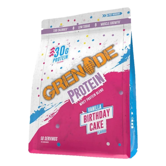 Grenade Whey Protein 480g - vanilla birthday cake