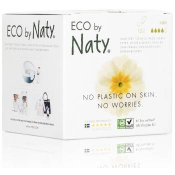 ECO by Naty Sanitary Towels 13 pcs