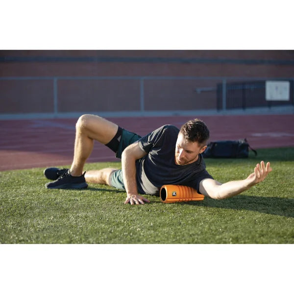 TriggerPoint GRID TRAVEL Foam Roller, travel massage roller, orange