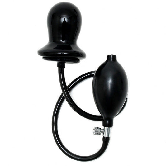 Rimba Inflatable Plug with Massive Core Black