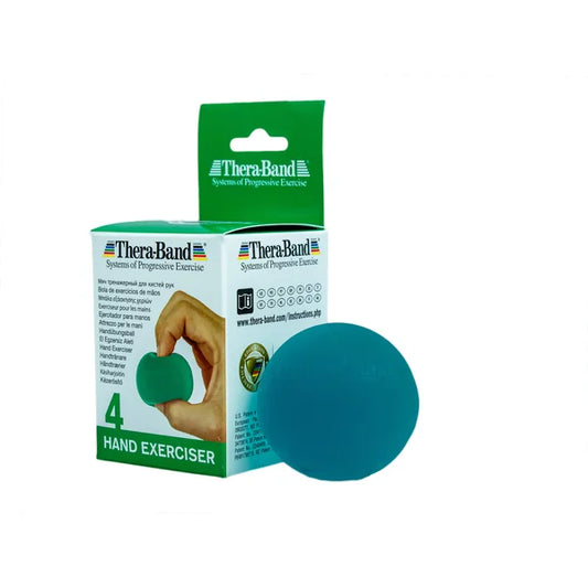 Thera-Band Hand Exerciser - hand strengthener gel ball medium soft green