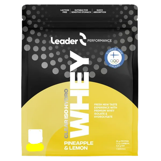 LEADER Clear Iso Hydro Whey Protein 1800g - pineapple & lemon