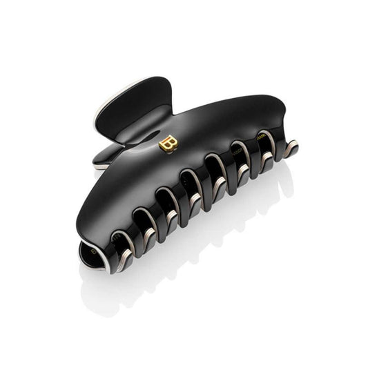 Balmain Hair Couture Cellulose Acetate Pince and Cheveux Large Black/White Hair Clip