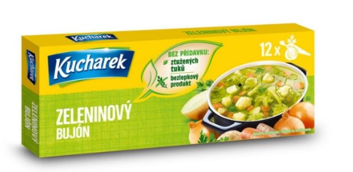 Kucharek Vegetable broth 2 x 120g
