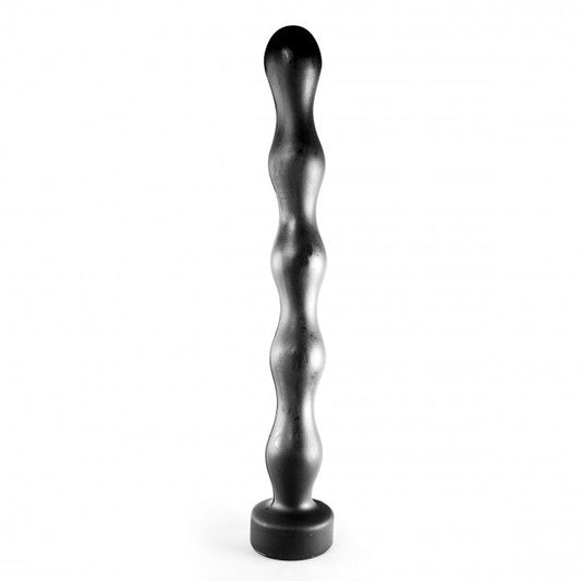 All Black AB70 Anal beads 41 cm