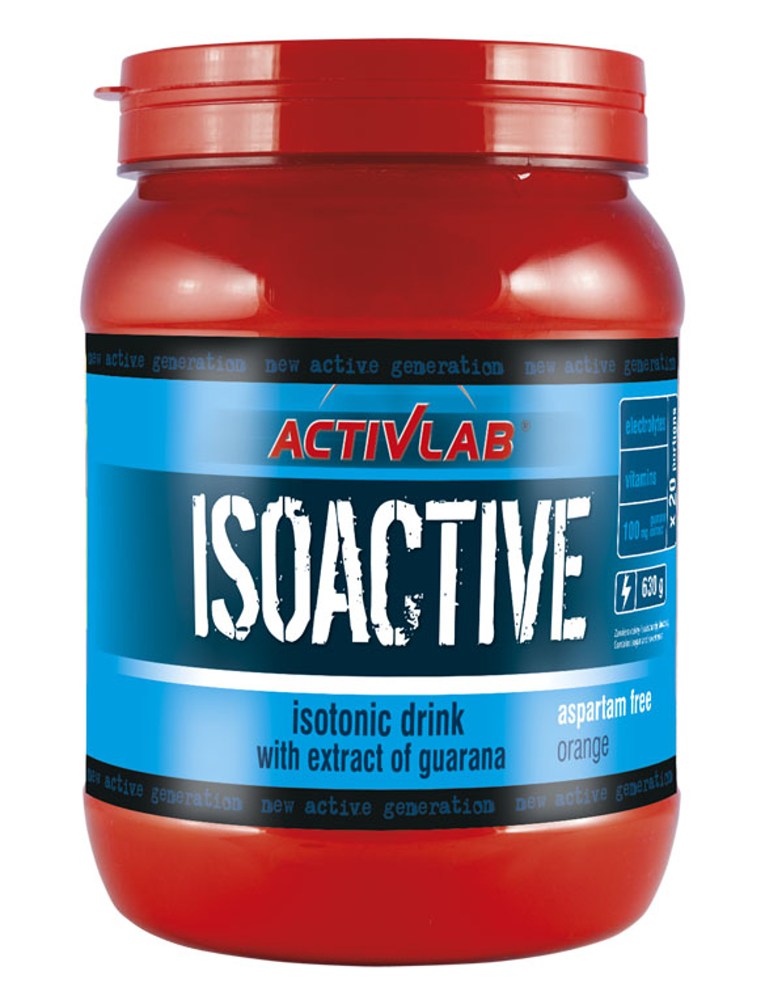 Activlab Isoactive ion guarana orange drink 630 g