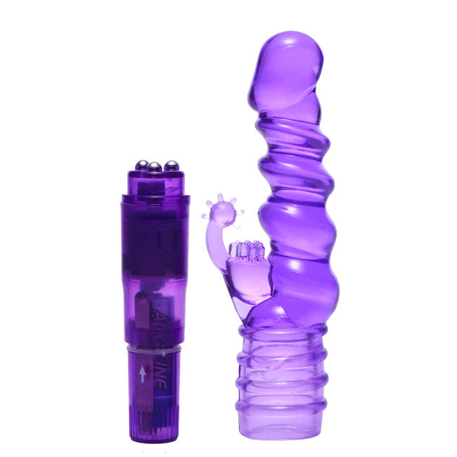Trinity Vibes Royal Rocket Ribbed Rabbit Vibe Purple
