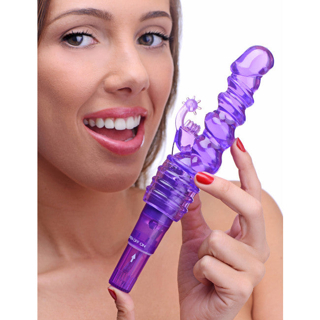 Trinity Vibes Royal Rocket Ribbed Rabbit Vibe Purple