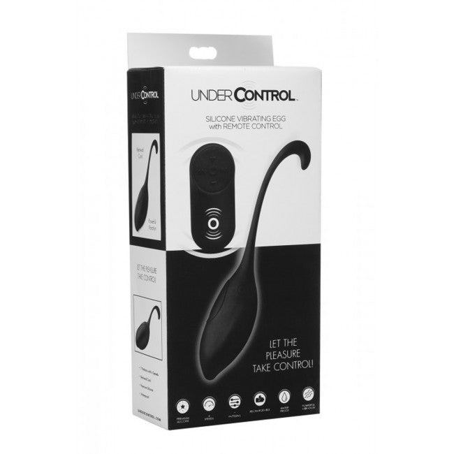 Under Control Silicone Vibrating Egg with Remote Control