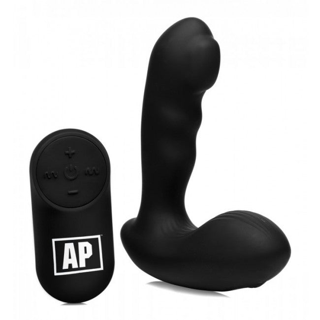 Alpha-Pro 7X P-MILKER Silicone Prostate Stimulator with Milking Bead