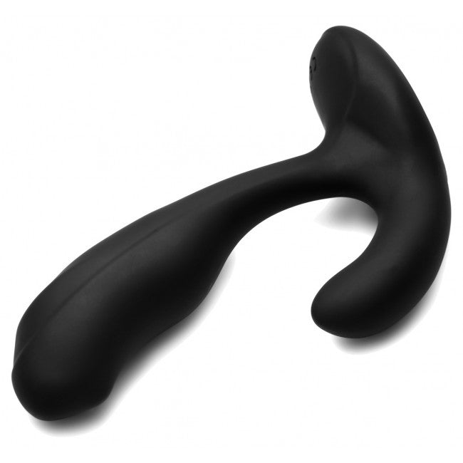 Alpha-Pro 7X P-BENDER Bendable Prostate Stimulator with Stroking Bead Black