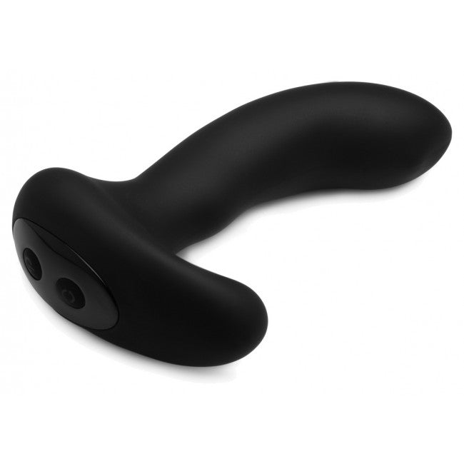 Alpha-Pro 10X P-MASSAGE Prostate Stimulator with Stroking Bead Black