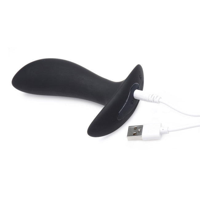 Zeus Electrosex 64X Pro-Shocker Vibrating & E-Stim Prostate Plug Black