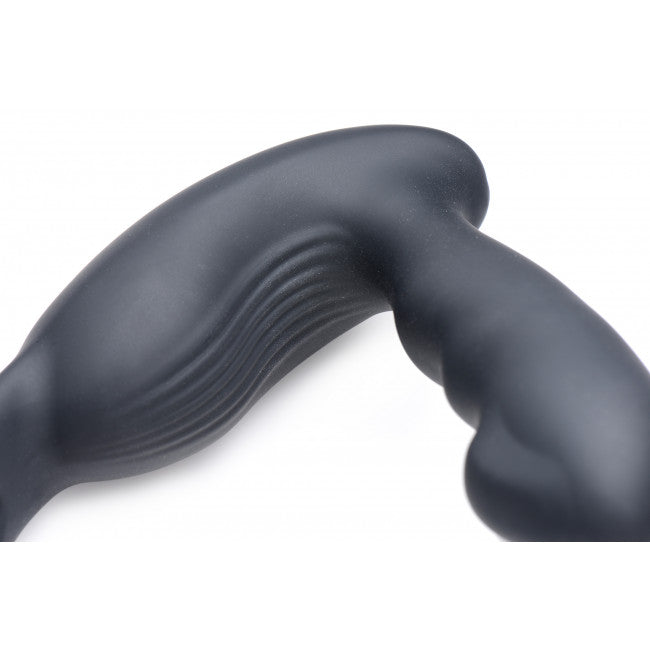 Alpha-Pro 7X P-STRAP Milker Vibrating Prostate Stim with Cock & Ball Harness