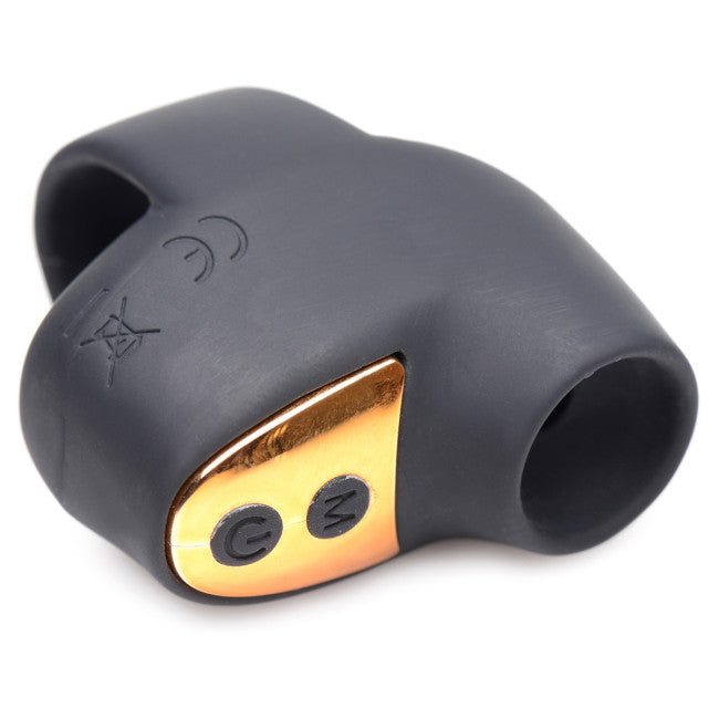 Shegasm Shegasm Mini 12X Mini Silicone Clit Stimulator Black