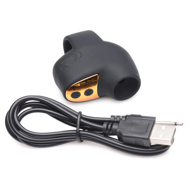 Shegasm Shegasm Mini 12X Mini Silicone Clit Stimulator Black