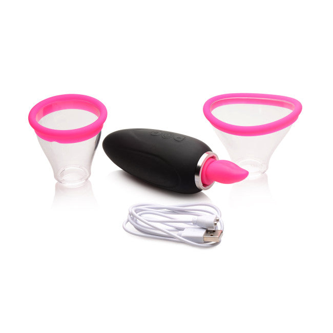 Lickgasm Mini 10X Silicone Licking and Sucking Stimulator