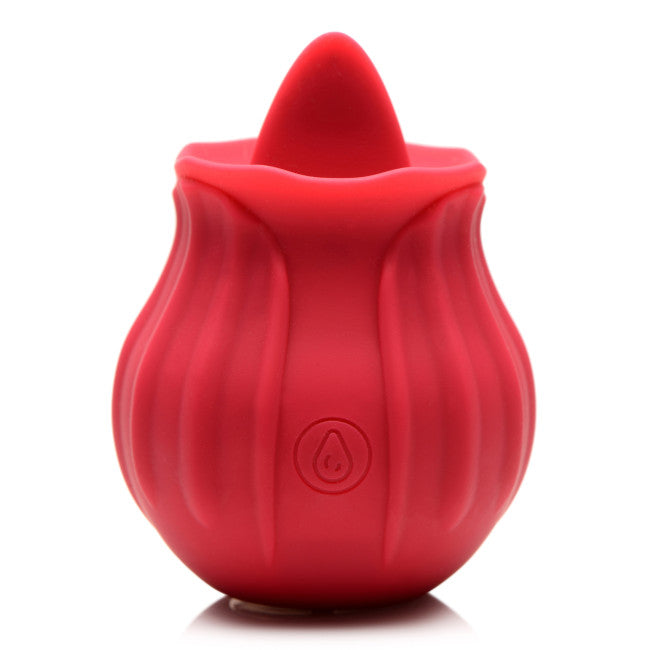 Bloomgasm Wild Violet 10X Licking Stimulator Red