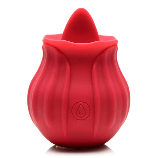 Bloomgasm Wild Violet 10X Licking Stimulator Red