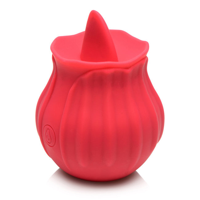 Bloomgasm Wild Violet 10X Licking Stimulator Red