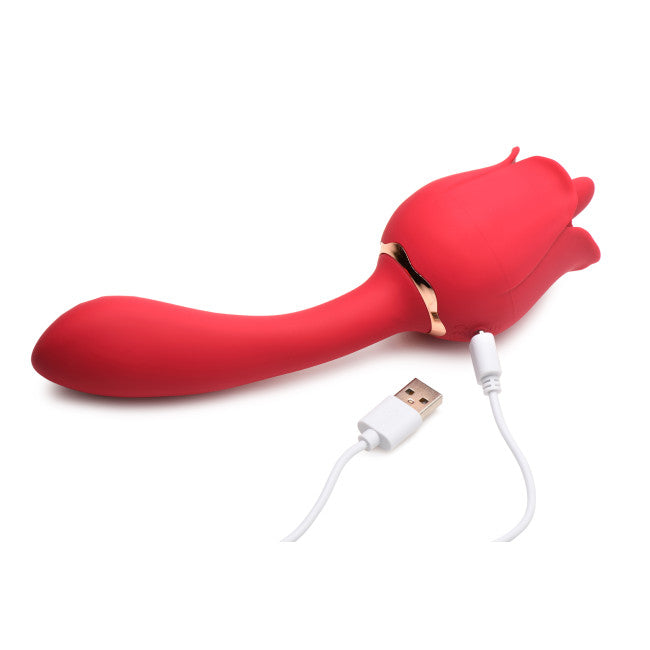 Bloomgasm Regal Rose Licking Rose Vibrator