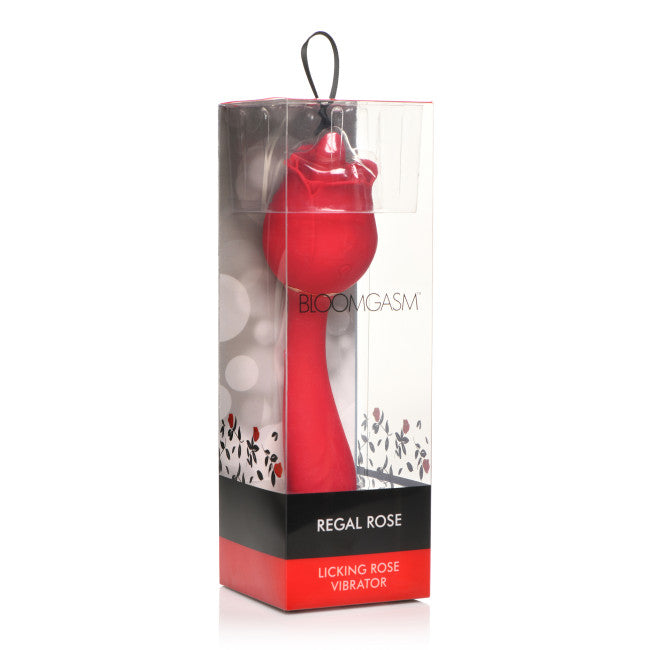 Bloomgasm Regal Rose Licking Rose Vibrator