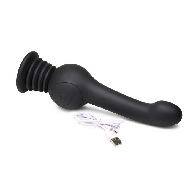 Inmi Sex Shaker Shaking Silicone Stimulator Black