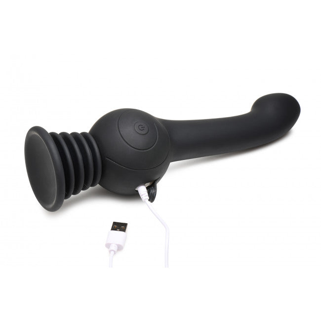 Inmi Sex Shaker Shaking Silicone Stimulator Black