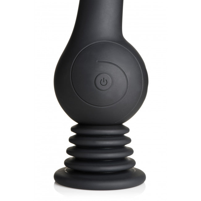 Inmi Sex Shaker Shaking Silicone Stimulator Black