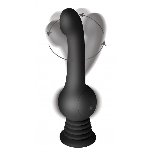Inmi Sex Shaker Shaking Silicone Stimulator Black