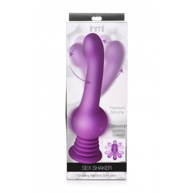 Inmi Sex Shaker Shaking Silicone Stimulator Purple