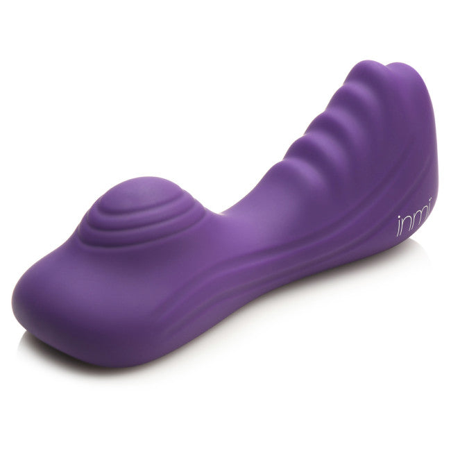 Inmi Ride N' Grind 10X Vibrating Silicone Grinder Purple