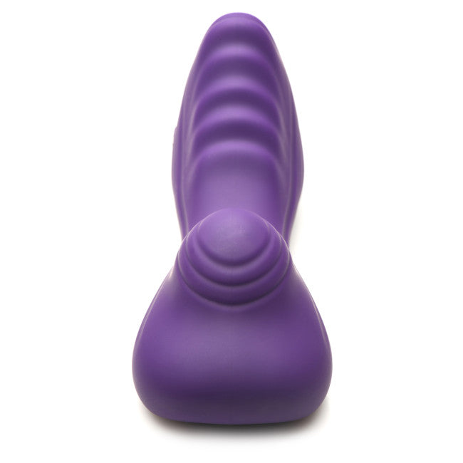 Inmi Ride N' Grind 10X Vibrating Silicone Grinder Purple