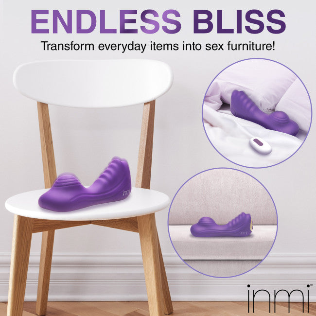 Inmi Ride N' Grind 10X Vibrating Silicone Grinder Purple