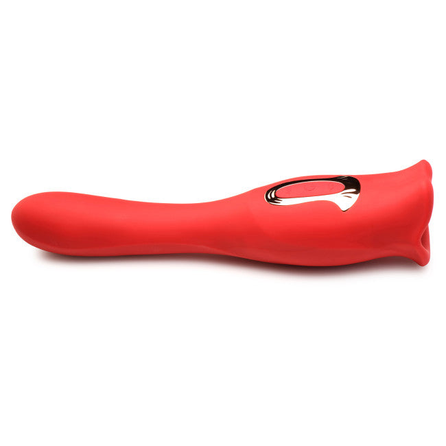 Lickgasm Lickgasm Kiss & Tell Pro Dual-Ended Kissing Vibrator Red
