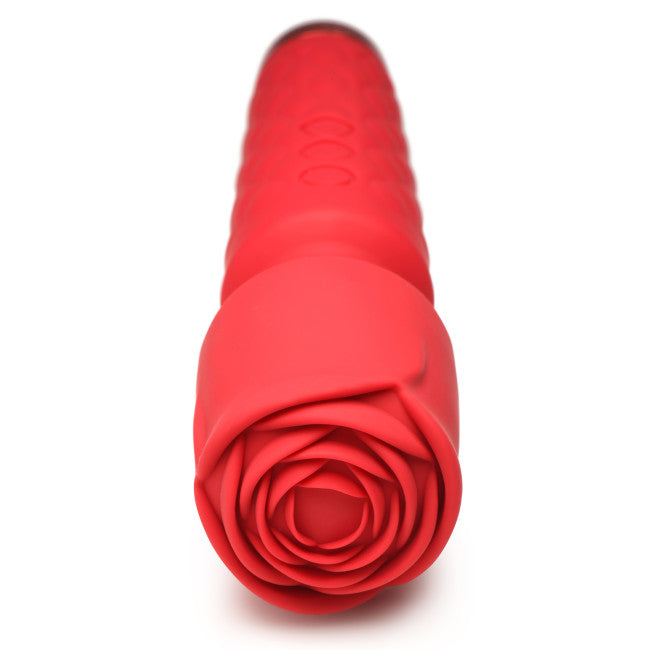 Bloomgasm Pleasure Rose 10X Silicone Wand with Rose Attachment