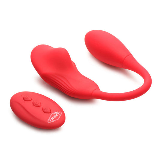 Frisky Double Love Connection Silicone Panty Vibe with Remote Control
