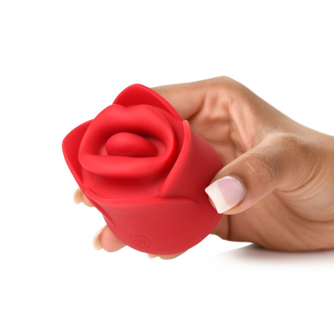Lickgasm Sweet Kiss Kissing & Vibrating Clitoral Stimulator Red