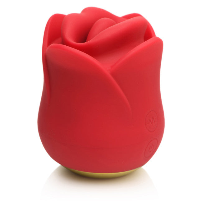Lickgasm Sweet Kiss Kissing & Vibrating Clitoral Stimulator Red