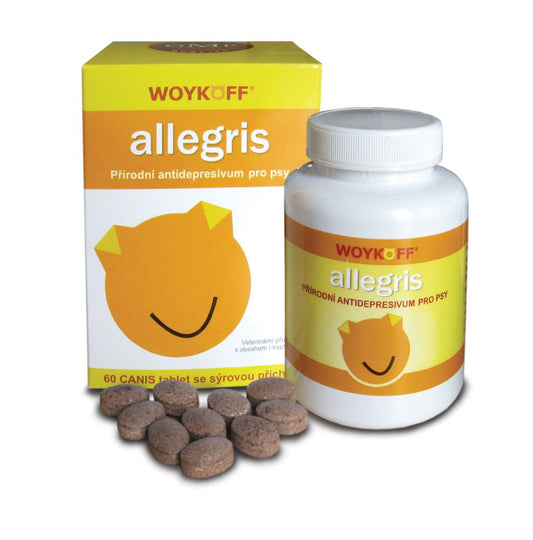 Woykoff Allegris cheese flavor 60 tablets Good Mood for Dogs