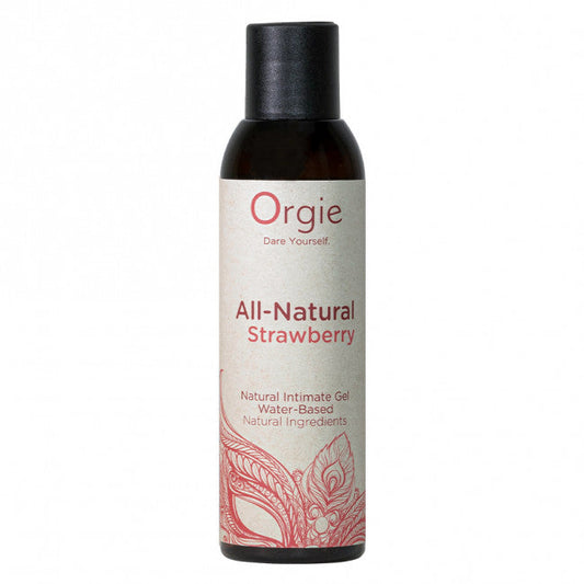 Orgie All-Natural Kissable Water-Based Intimate Gel Strawberry 150ml