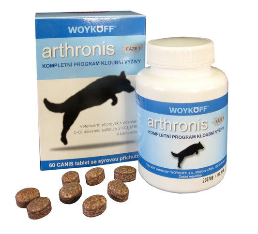 Woykoff Arthronis Phase 1 Cheese Flavor 60 Tablets Vitamins for Dogs
