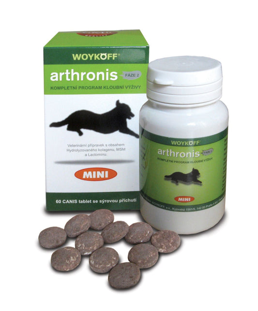 Woykoff Arthronis Phase 2 Mini Cheese Flavor 60 Tablets Vitamins for Dogs