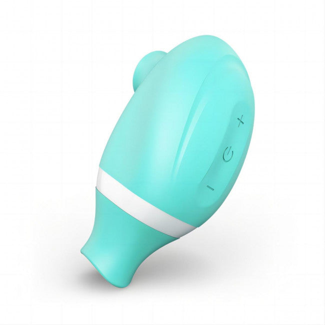 Tracy's Dog TF 2 in 1 Clitoral Vibrator Turquoise