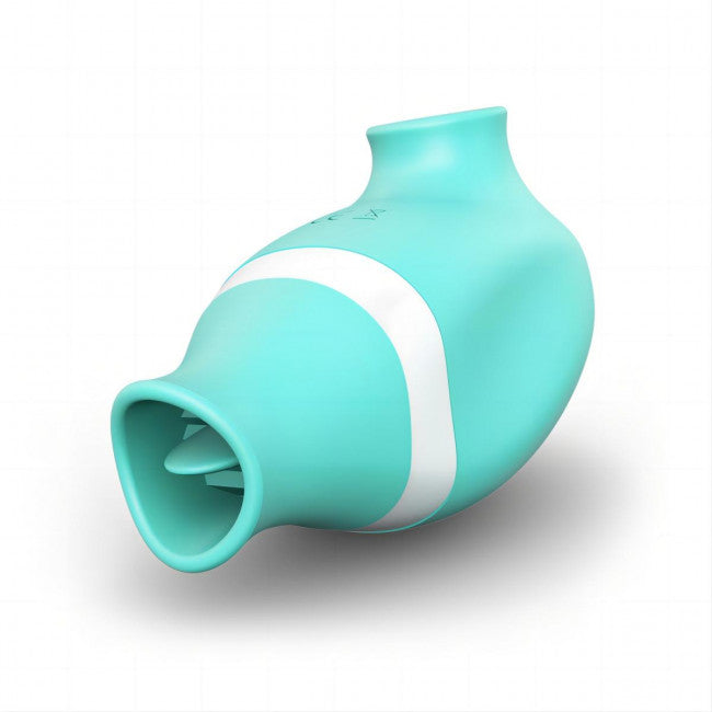 Tracy's Dog TF 2 in 1 Clitoral Vibrator Turquoise