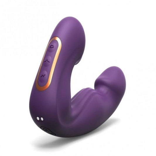 Tracy's Dog Tease Sucking Vibrator Purple