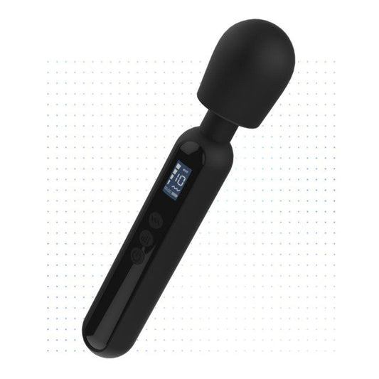 Blacq Digital Wand Vibrator Black