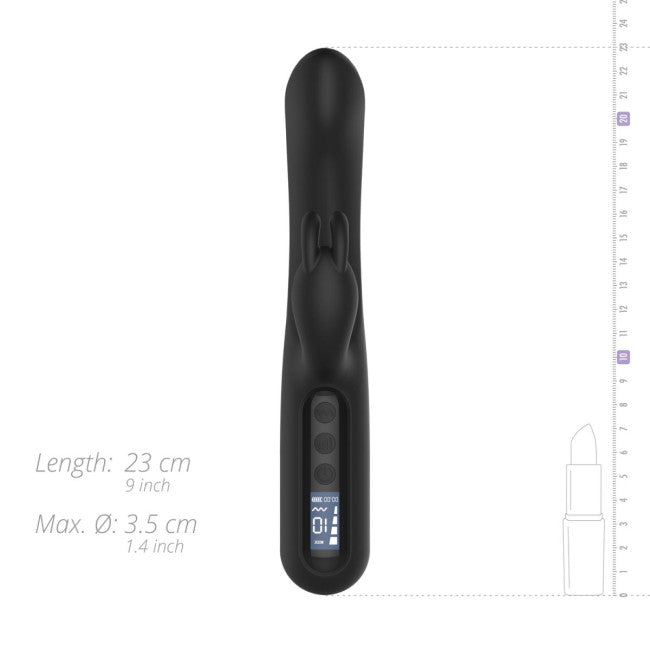 Blacq Digital Rabbit Vibrator Black