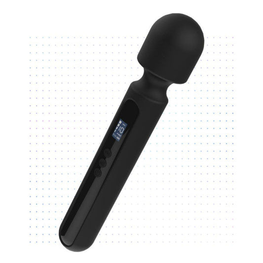 Blacq Digital Super Wand Vibrator Black