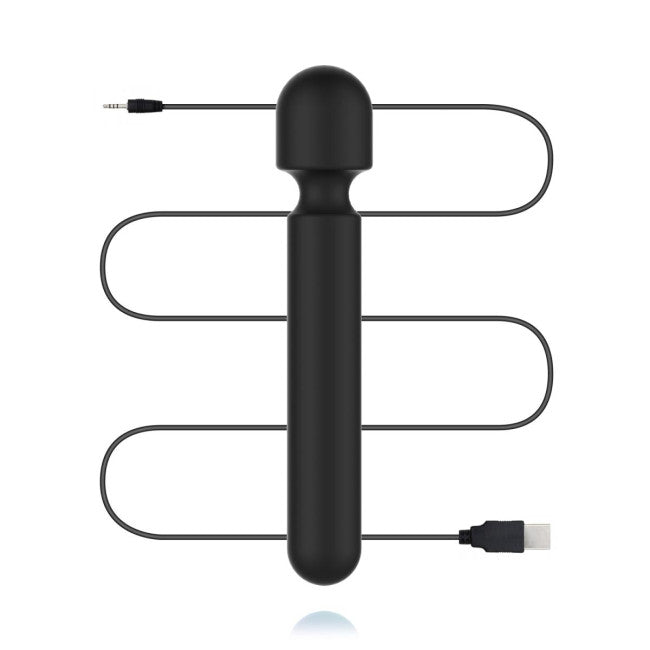 Blacq Digital Super Wand Vibrator Black